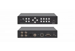 Мультиоконный мультиформатный процессор Kramer PIP-4 4 канала CV/YC; квадратор (Архив)